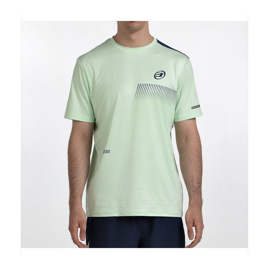 CAMISETA BULLPADEL MOTRIL VERDE ACIDO