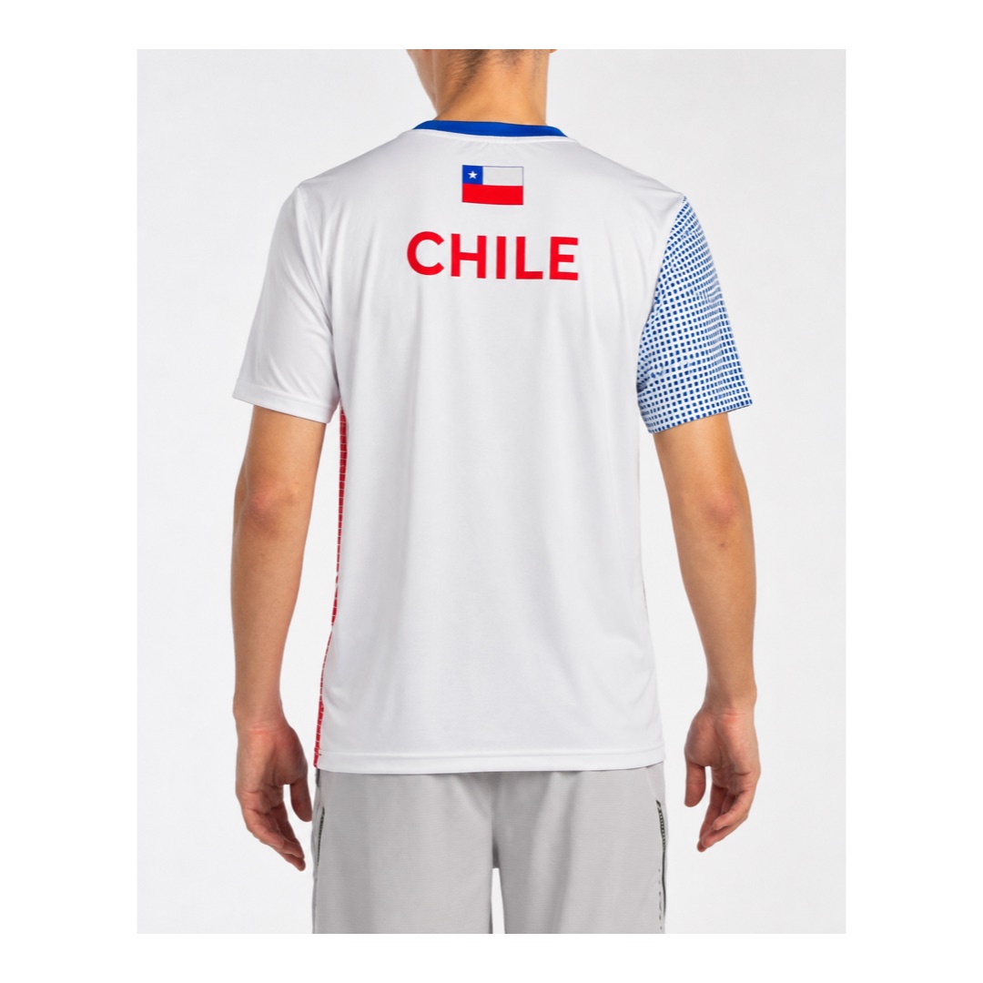 Camiseta Calcar Blanca Chile