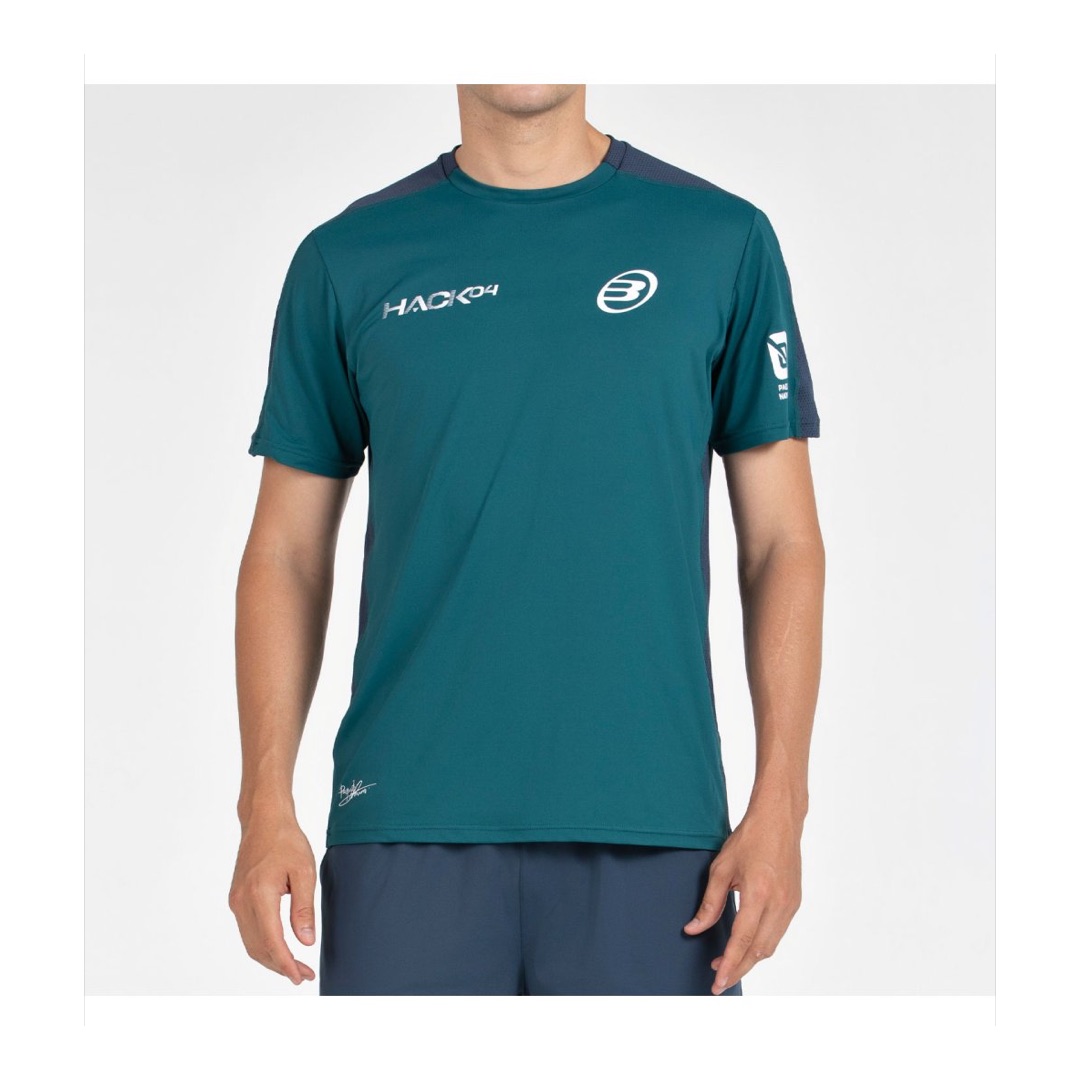CAMISETA PAQUITO 25I VERDE OSCURO