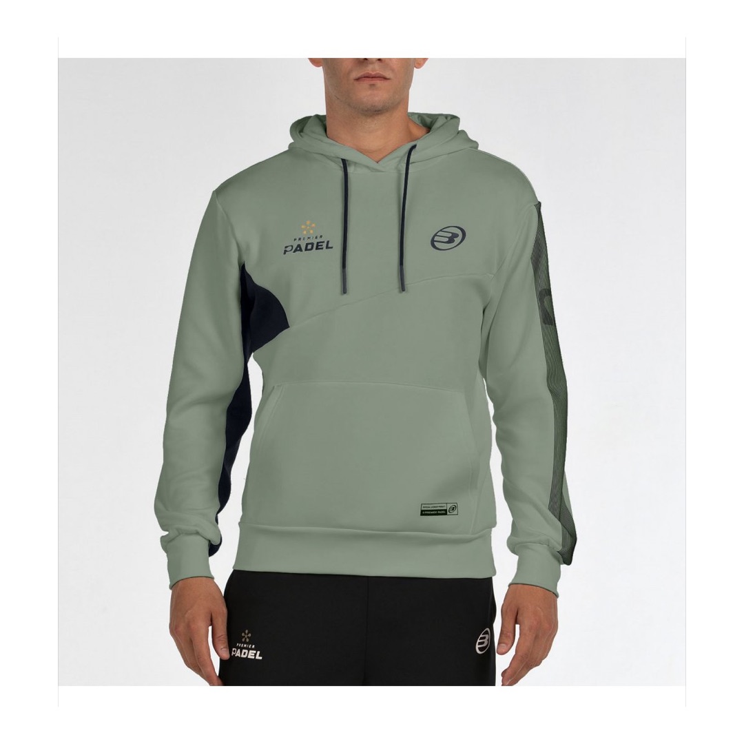 SUDADERA BULLPADEL PALMIRO KAKI