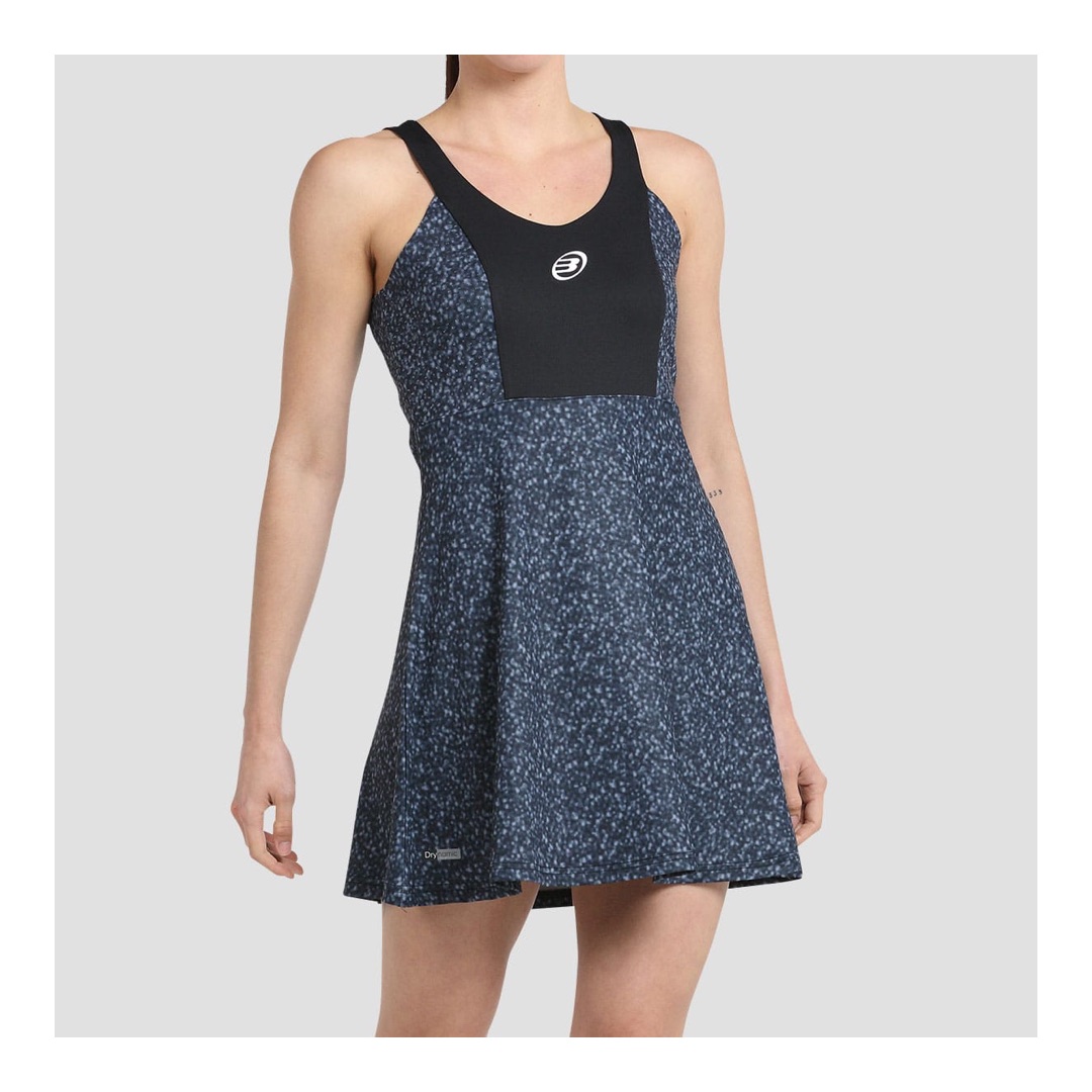 VESTIDO BECAS NEGRO