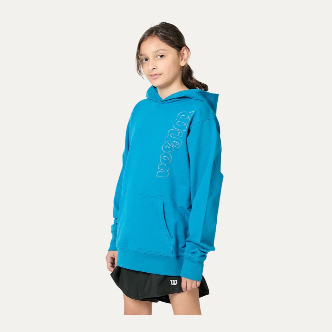 Poleron Hoodie Utm Celeste Niña